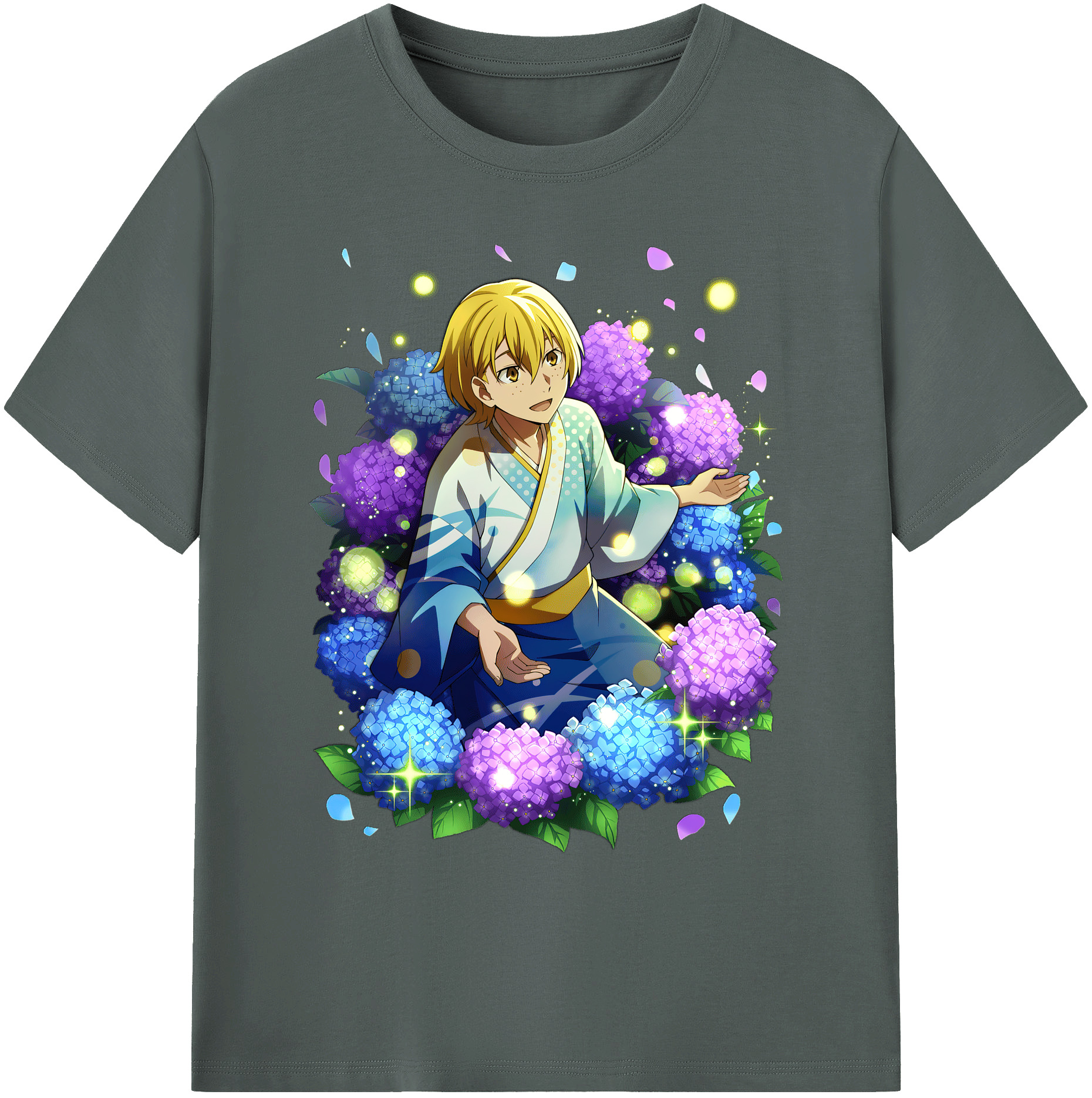 文豪ストレイドッグス Bungo Stray Dogs 綿100％ メンズ半袖Tシャツ｜肌触りやわらか＆通気性